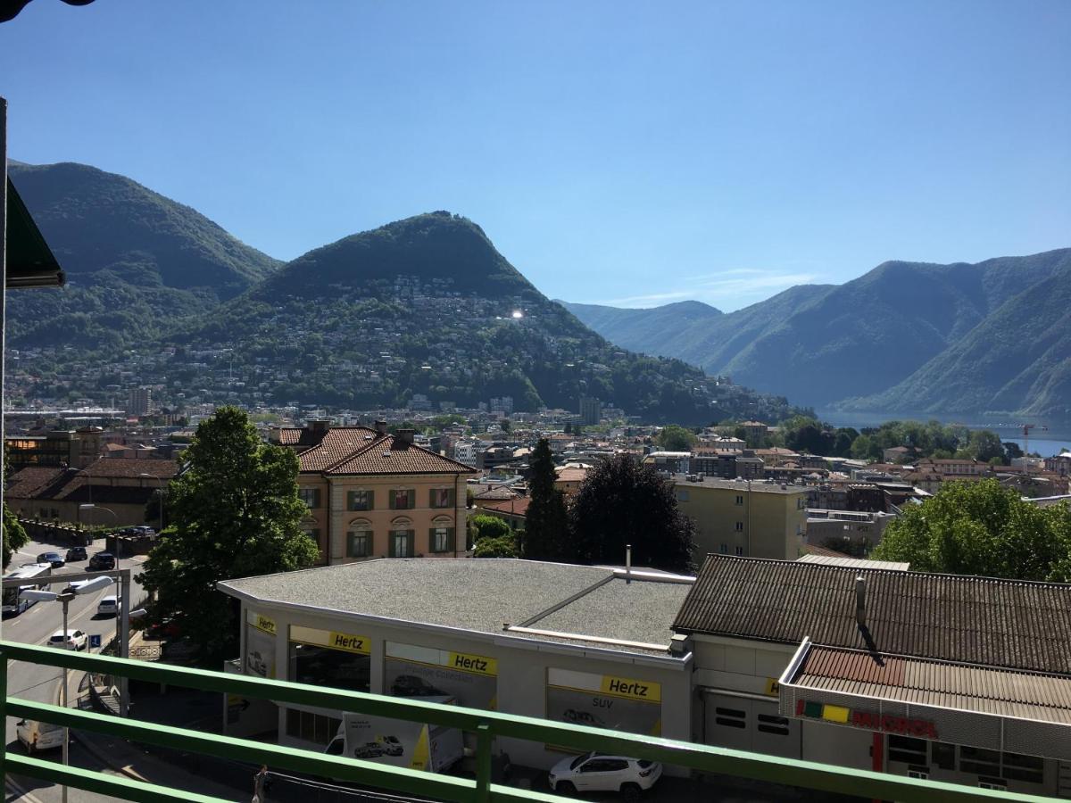 Family Friendly Studio 5 Min City Center 5 Station Lägenhet Lugano Exteriör bild